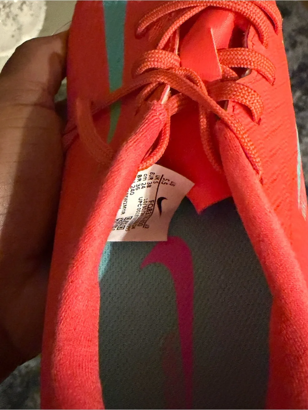 Nike vibrant red